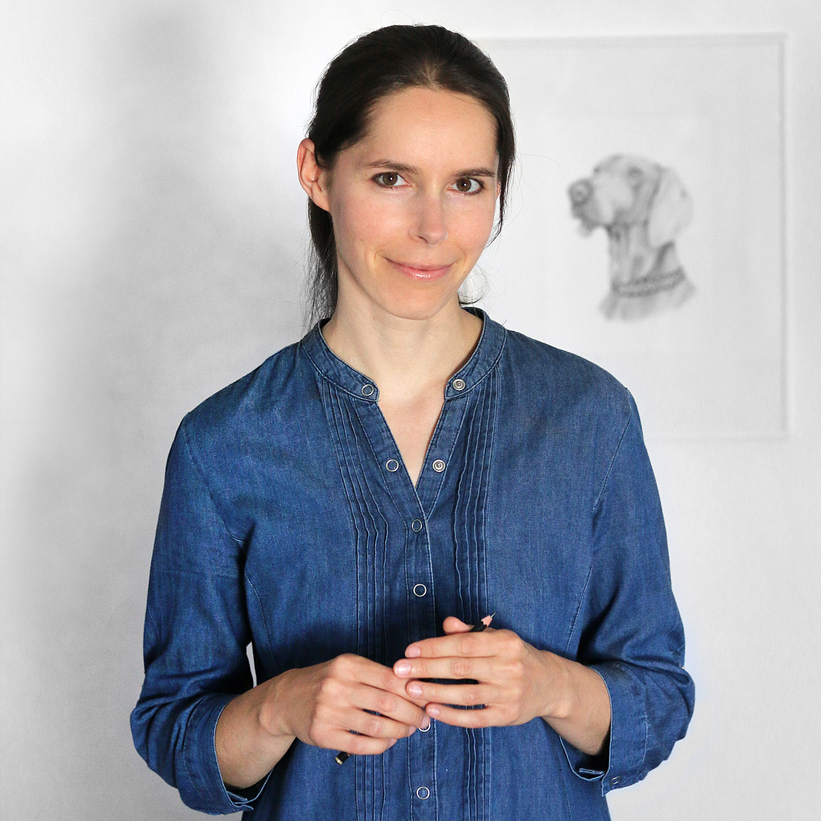 The artist Lisa Albrecht